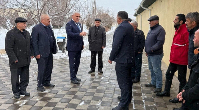 Vüqar Rəhimzadə Culfada seçiciləri ilə növbəti görüşünü keçirib — FOTOLAR