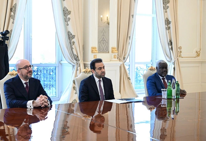 Prezident “Zayed İnsan Qardaşlığı Mükafatı” ilə bağlı nümayəndə heyətini qəbul edib — FOTOLAR