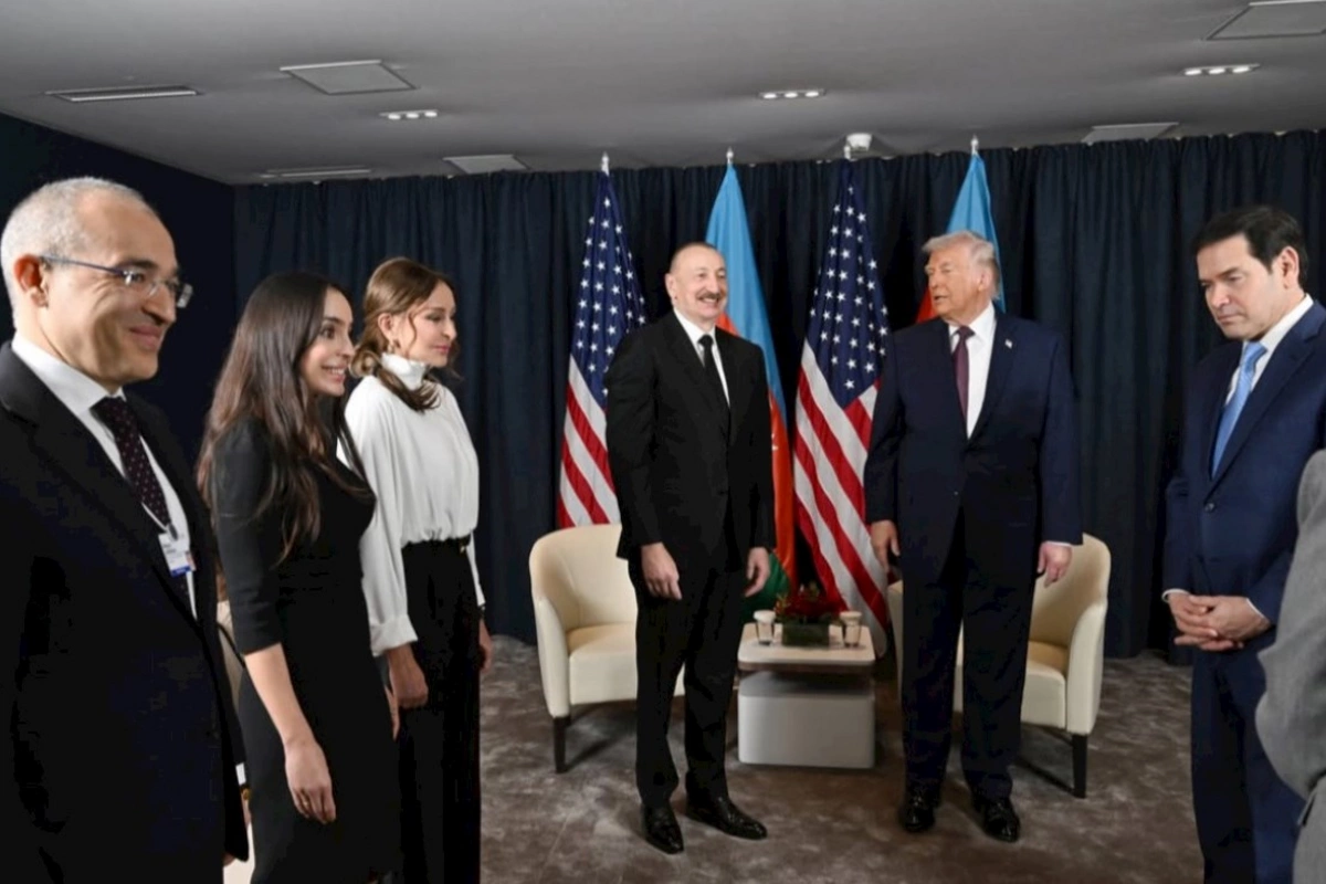 Mehriban Əliyeva Prezident İlham Əliyevin Donald Trampla görüşündən paylaşım edib — FOTO