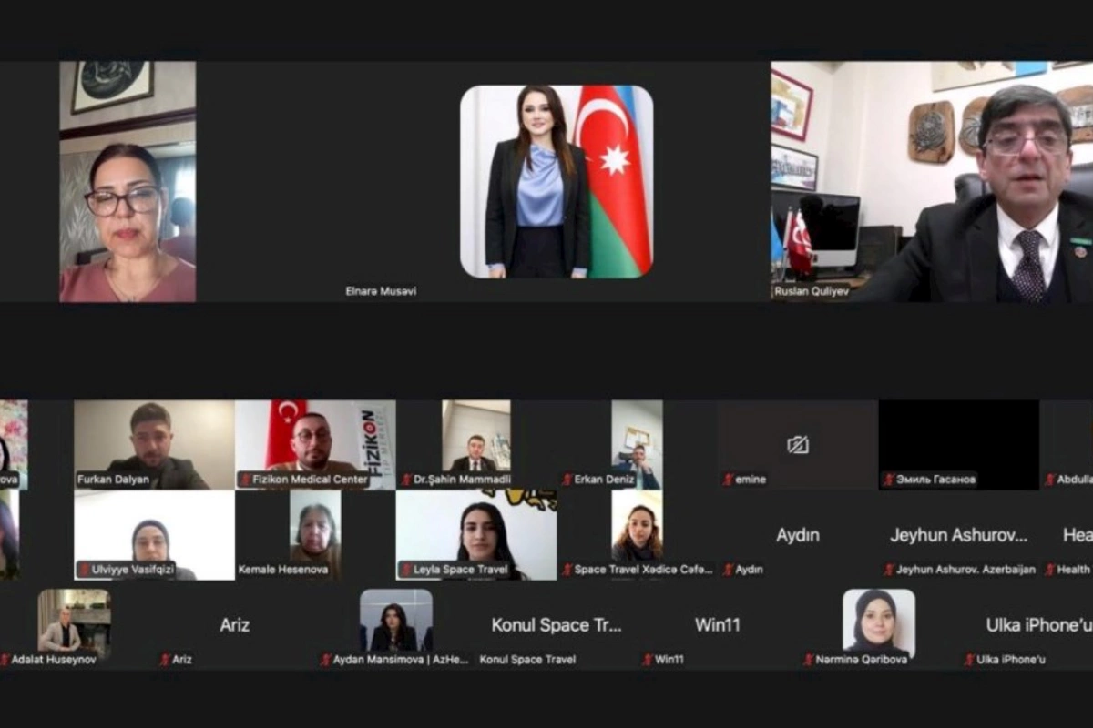 Azərbaycan–Türkiyə sağlamlıq turizmi üzrə onlayn konfrans-görüş keçirilib — FOTOLAR