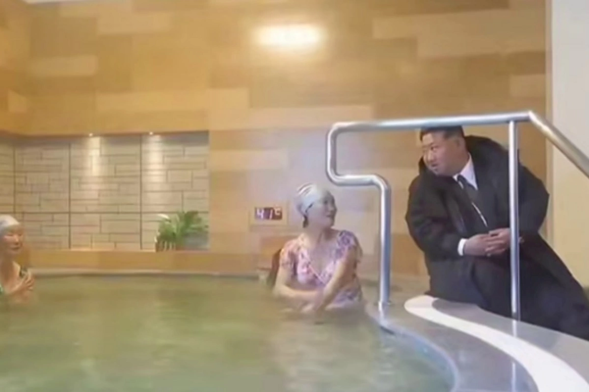 Kim Çen İnin qadın hamamındakı görüntüləri gündəm oldu — VİDEO