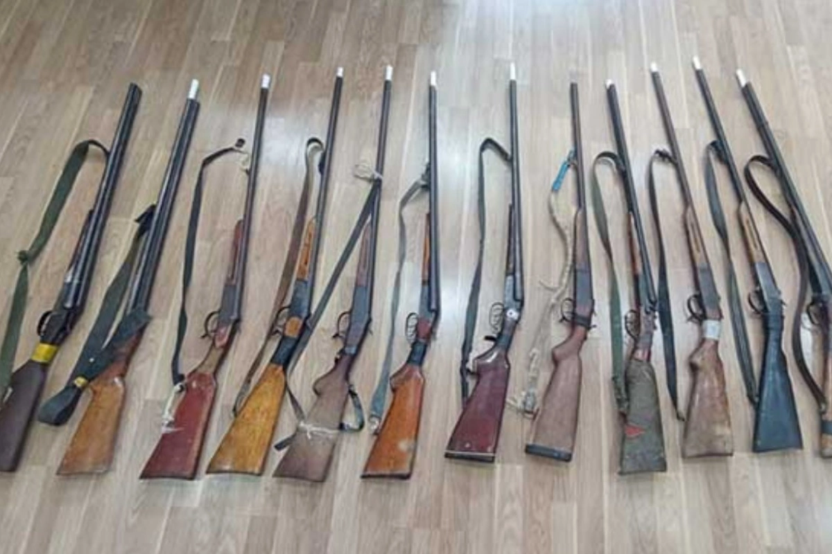Qanunsuz saxlanılan silah-sursat aşkarlandı