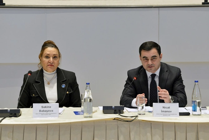 Qadın Sahibkarlığının İnkişafı Assosiasiyasının üzvləri ilə görüş keçirilib — FOTOLAR