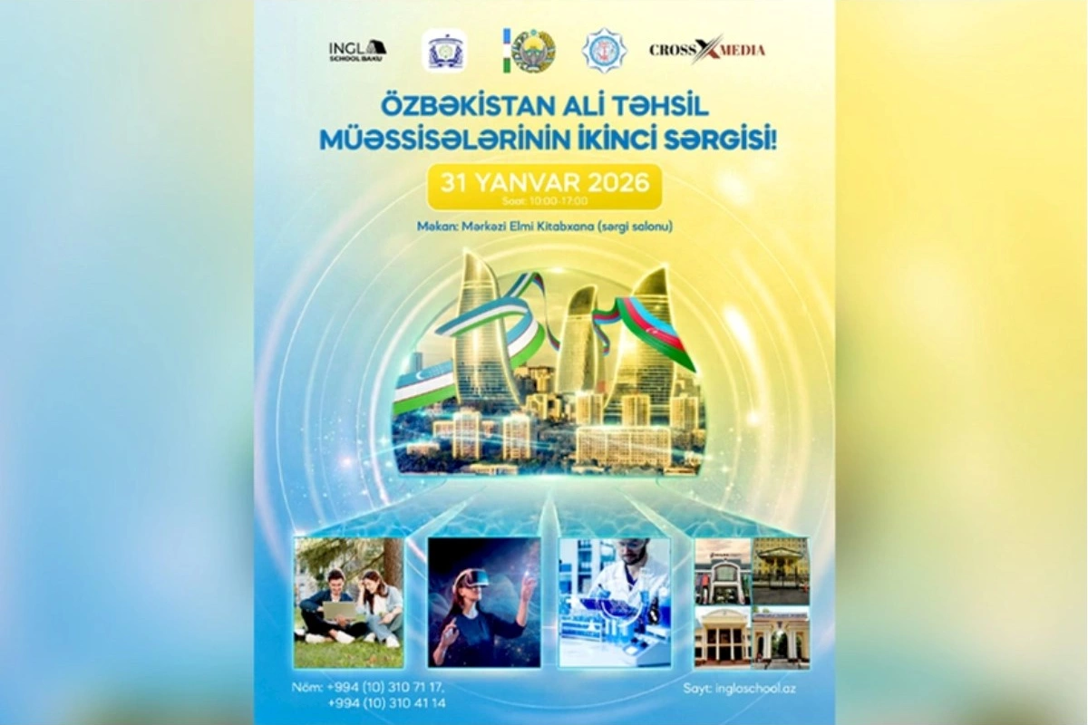 Bakıda Özbəkistan Universitetlərinin II Təhsil Sərgisi keçiriləcək