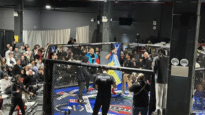 ABŞ-da azərbaycanlılar arasında ilk MMA döyüş turnirinə start verildi — FOTOLAR
