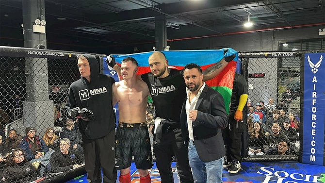 ABŞ-da azərbaycanlılar arasında ilk MMA döyüş turnirinə start verildi — FOTOLAR