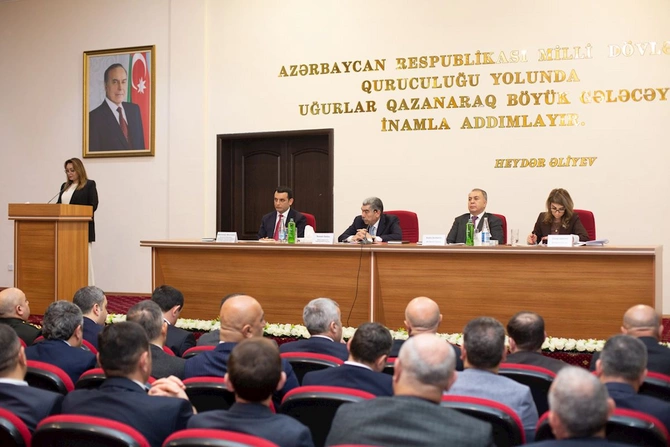 Salyanda sosial-iqtisadi inkişafla bağlı hesabat yığıncağı keçirildi — FOTOLAR Salyanda sosial-iqtisadi inkişafla bağlı hesabat yığıncağı keçirildi — FOTOLAR