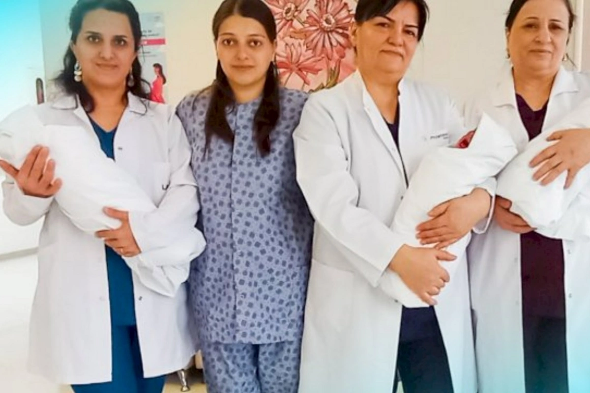 Masallıda üçəm doğuldu