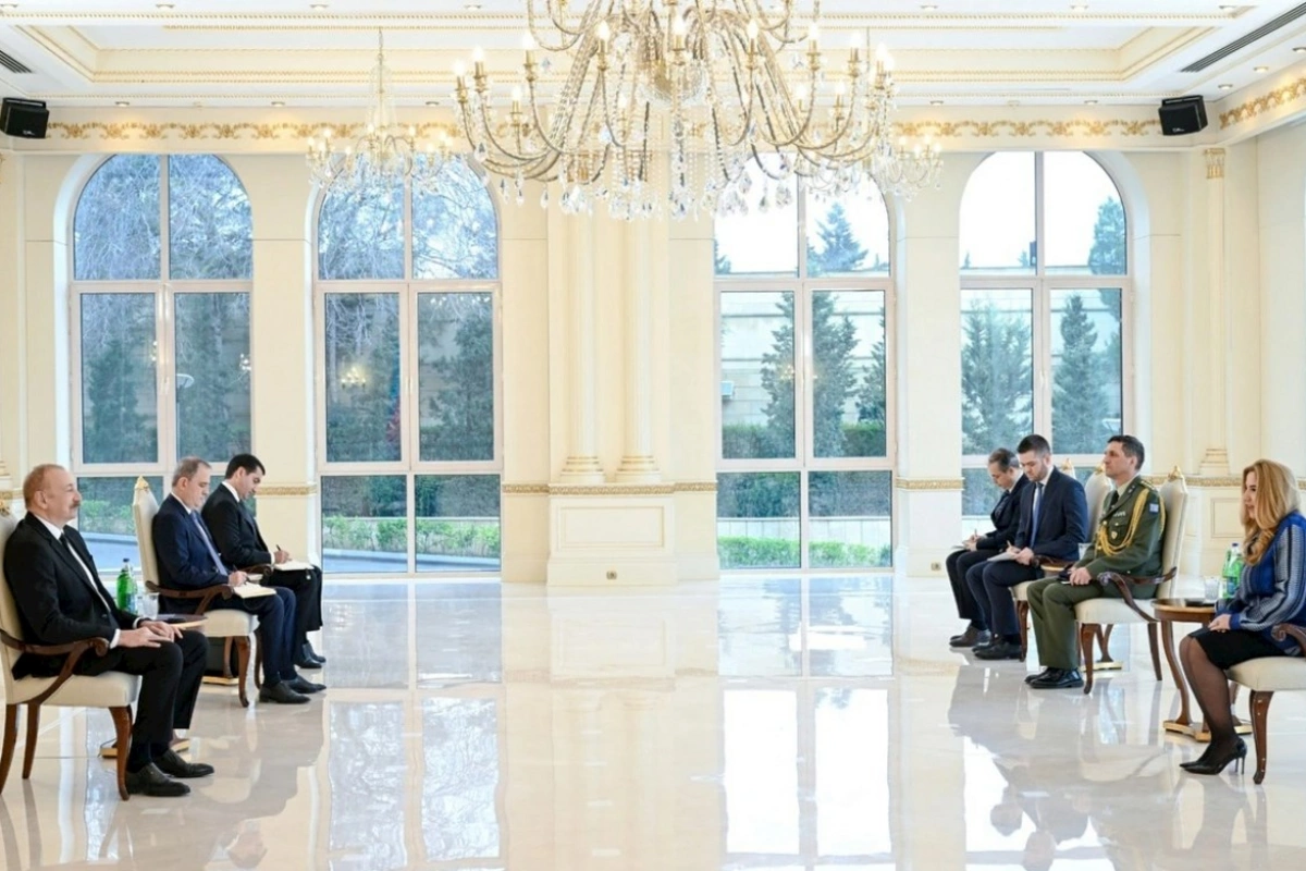 Prezident yeni səfirin etimadnaməsini qəbul etdi — FOTOLAR (YENİLƏNİB)
