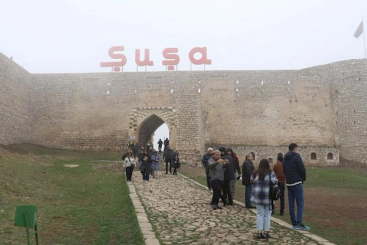 Ötən ay Şuşada hansı ölkələrdən gələn turistlər gecələyib?