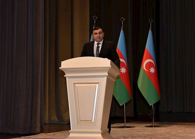 Sumqayıtda ötən ilin yekunları ilə bağlı hesabat yığıncağı keçirildi — FOTOLAR Sumqayıtda ötən ilin yekunları ilə bağlı hesabat yığıncağı keçirildi — FOTOLAR
