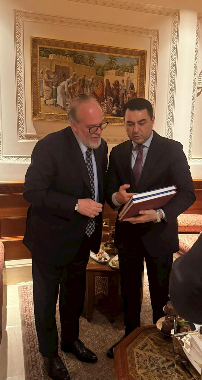 Azərbaycan ilə Oman arasında opera sənəti sahəsində əməkdaşlıq müzakirə olunub — FOTOLAR