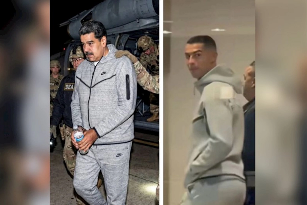 Ronaldo Maduronun həmin dəstini geyindi — FOTO