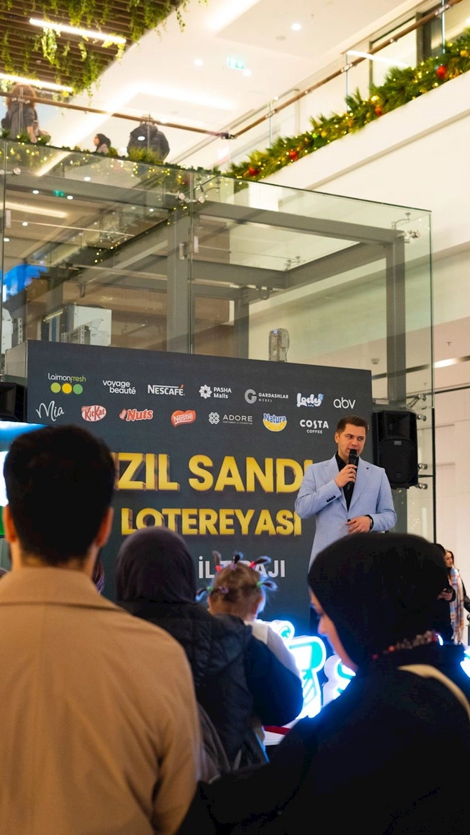 Qızıl Sandıq” Yeni İl Tirajı keçirildi — FOTOLAR