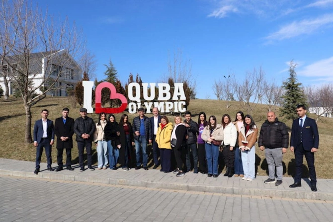 Quba bölgəsinə təftiş-infotur təşkil olunub — FOTOLAR