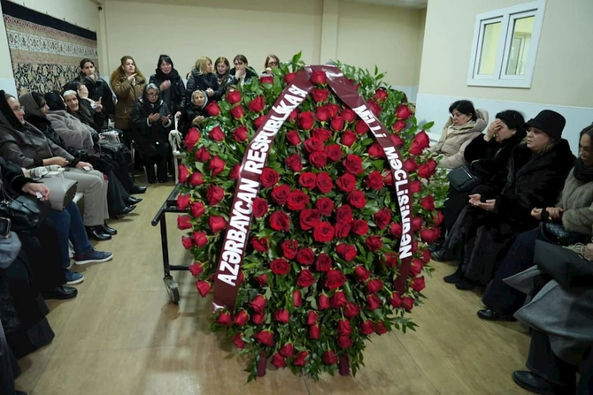 Fəzail Ağamalı ilə vida mərasimi keçirilir — FOTO
