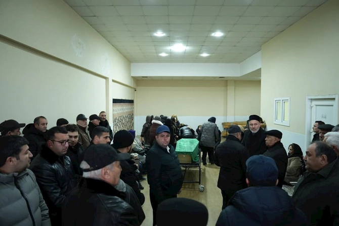 Fəzail Ağamalı ilə vida mərasimi keçirilir — FOTO
