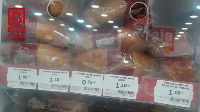Çörək bahalaşdı — FOTOLAR