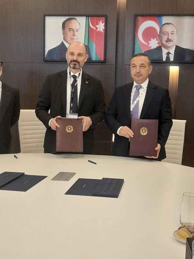 Azərbaycanın USH Group şirkəti ilə İtaliya şirkəti arasında əməkdaşlığa dair memorandum imzalandı — VİDEO/FOTOLAR Azərbaycanın USH Group şirkəti ilə İtaliya şirkəti arasında əməkdaşlığa dair memorandum imzalandı — VİDEO/FOTOLAR
