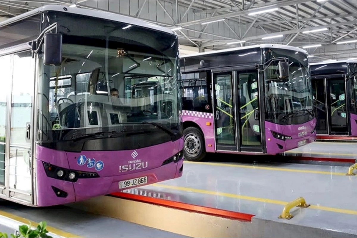 Bakıda daha bir marşrut üzrə avtobuslar yenilənib