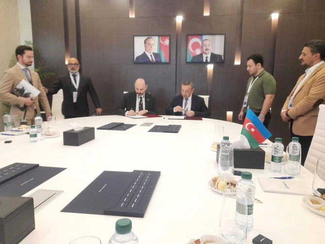 Azərbaycanın USH Group şirkəti ilə İtaliya şirkəti arasında əməkdaşlığa dair memorandum imzalandı — VİDEO/FOTOLAR Azərbaycanın USH Group şirkəti ilə İtaliya şirkəti arasında əməkdaşlığa dair memorandum imzalandı — VİDEO/FOTOLAR