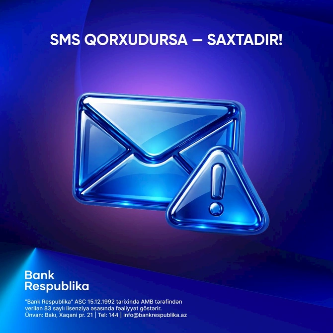 “Bank Respublika”dan Beynəlxalq Təhlükəsiz İnternet Günündə müştərilərə tövsiyələr — FOTOLAR “Bank Respublika”dan Beynəlxalq Təhlükəsiz İnternet Günündə müştərilərə tövsiyələr — FOTOLAR