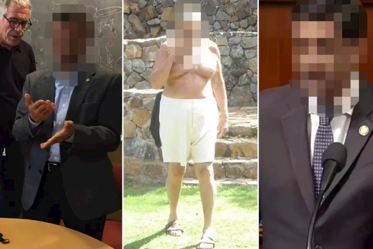 Epşteyn dosyesində üzü bağlı şəkilləri paylaşılan 6 nəfər deşifrə oldu