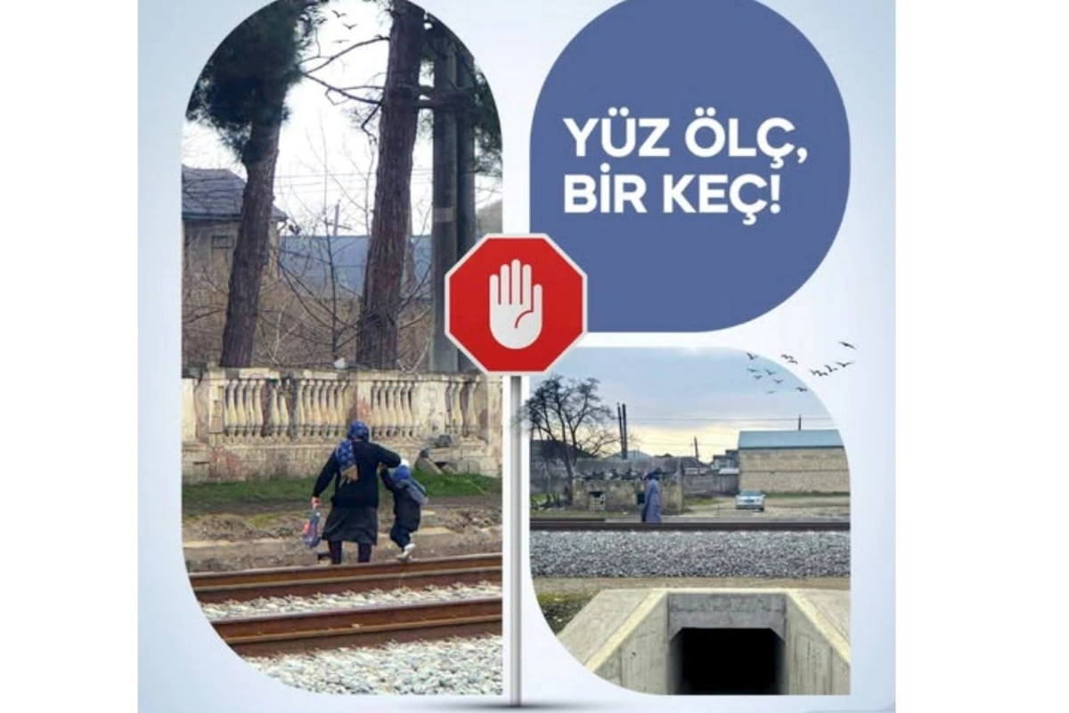 Ötən il qatar yolunda heyvanlarla 61 toqquşma hadisəsi qeydə alınıb