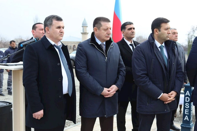 ADSEA daha bir kəndi içməli su ilə təmin etdi — FOTOLAR