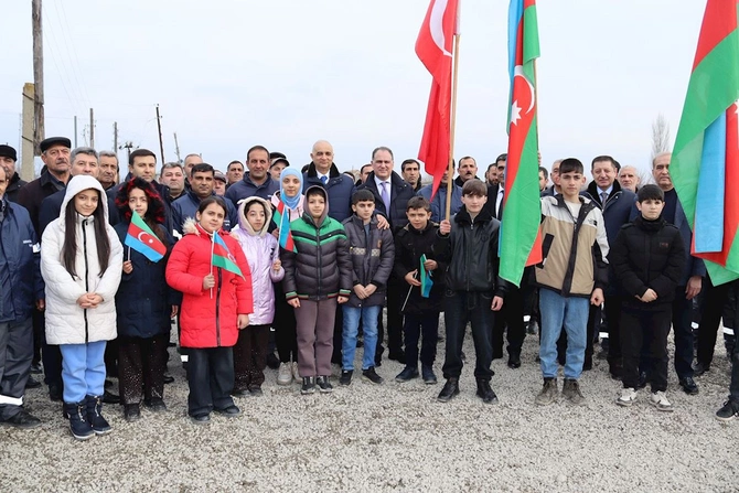 ADSEA daha bir kəndi içməli su ilə təmin etdi — FOTOLAR