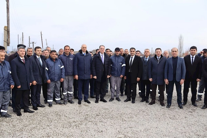 ADSEA daha bir kəndi içməli su ilə təmin etdi — FOTOLAR