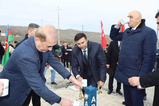 ADSEA daha bir kəndi içməli su ilə təmin etdi — FOTOLAR