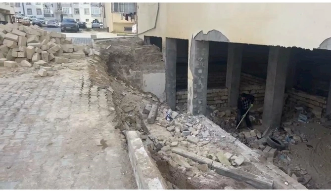 Abşeronda qanunsuz aparılan tikinti işlərinin qarşısı alındı — FOTOLAR Abşeronda qanunsuz aparılan tikinti işlərinin qarşısı alındı — FOTOLAR