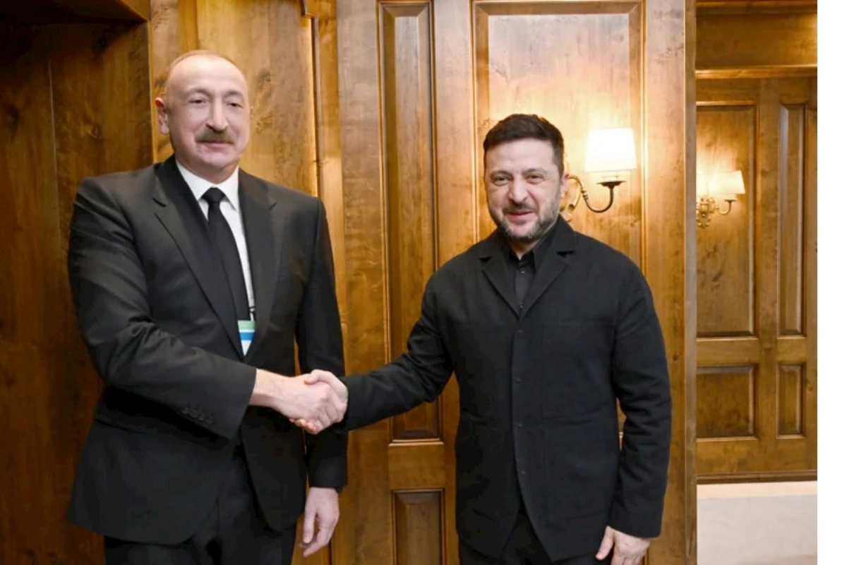 İlham Əliyevin Münxendə Volodimir Zelenski ilə görüşü olub — FOTO