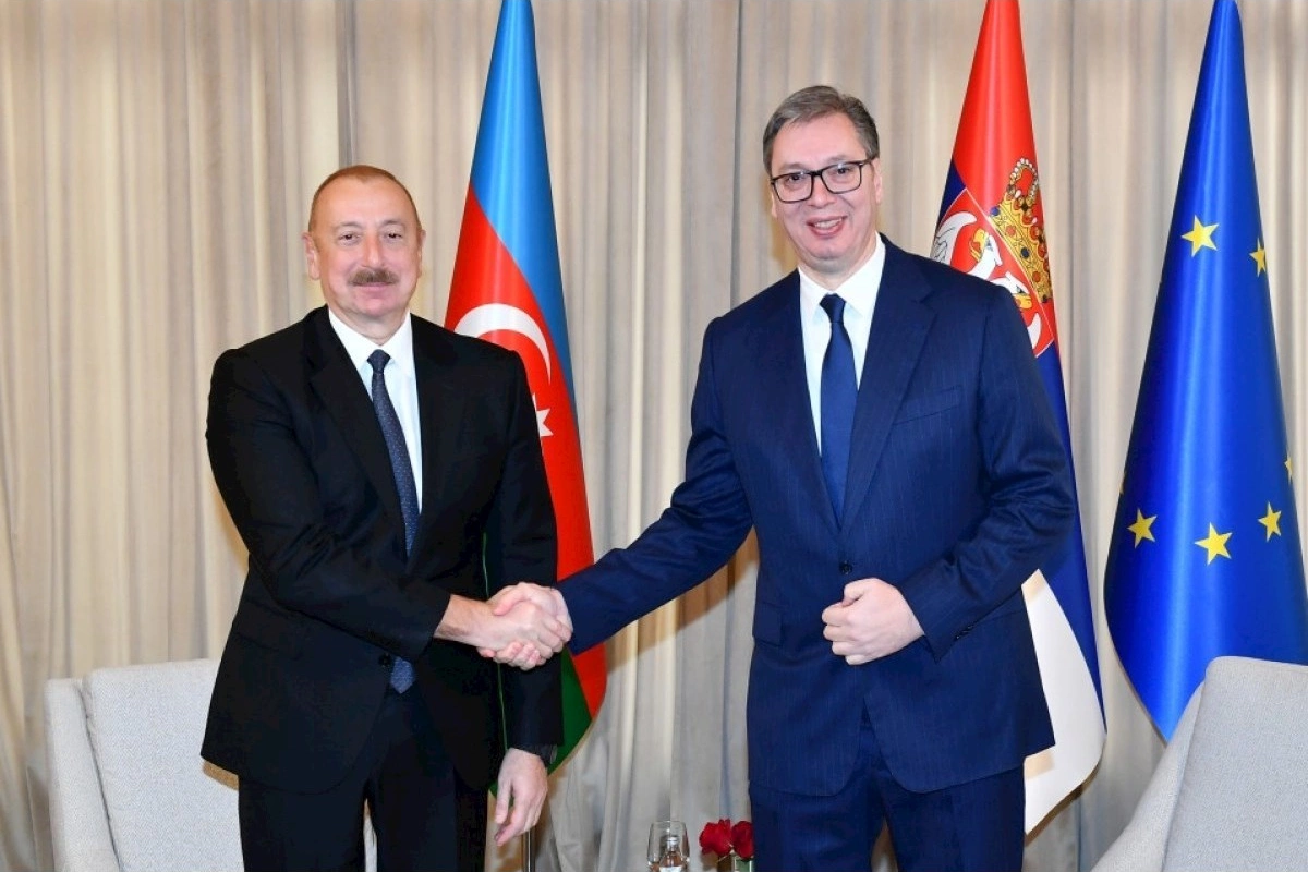 İlham Əliyev Aleksandar Vuçiçə təbrik məktubu ünvanlayıb