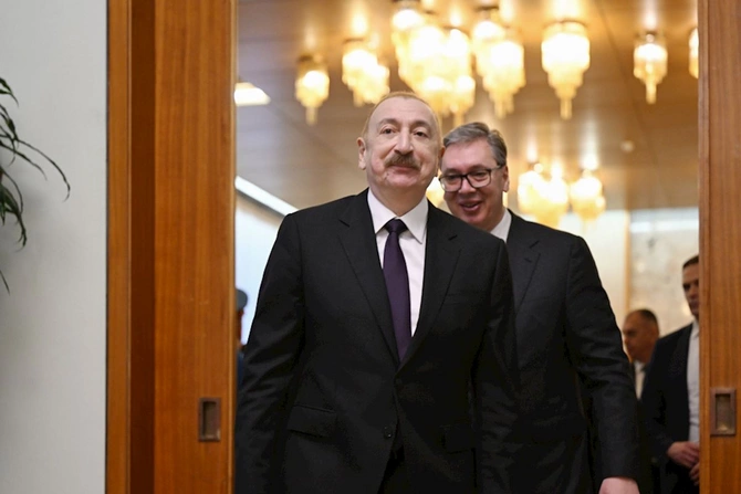 Azərbaycan və Serbiya arasında Strateji Tərəfdaşlıq Şurasının 1-ci iclası keçirilir — FOTOLAR Azərbaycan və Serbiya arasında Strateji Tərəfdaşlıq Şurasının 1-ci iclası keçirilir — FOTOLAR