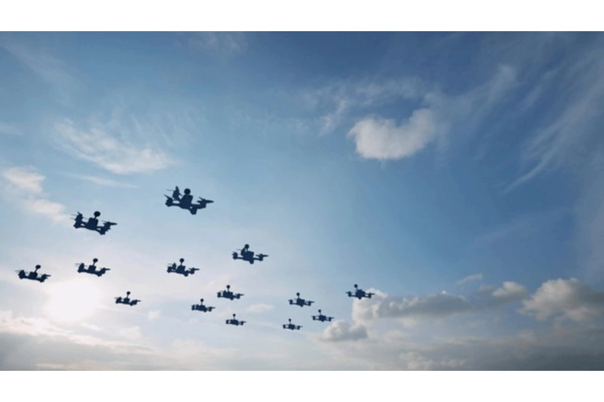 Moskvaya doğru dronlar uçur