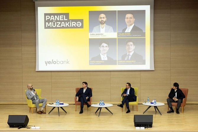 Yelo Bank-da ilk Yelo İnvestisiya Paneli keçirilib — FOTOLAR Yelo Bank-da ilk Yelo İnvestisiya Paneli keçirilib — FOTOLAR