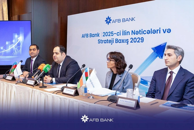 AFB Bank uzunmüddətli strategiyasını açıqladı — FOTOLAR AFB Bank uzunmüddətli strategiyasını açıqladı — FOTOLAR