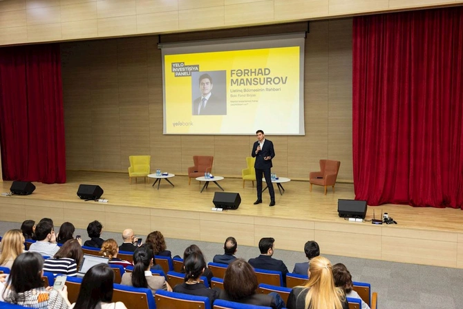 Yelo Bank-da ilk Yelo İnvestisiya Paneli keçirilib — FOTOLAR Yelo Bank-da ilk Yelo İnvestisiya Paneli keçirilib — FOTOLAR