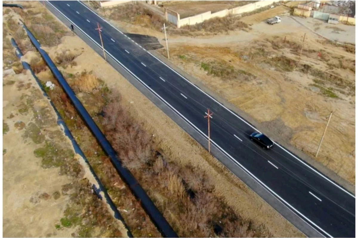 Masazırda 2 km-lik yolun əsaslı təmiri yekunlaşıb — VİDEO
