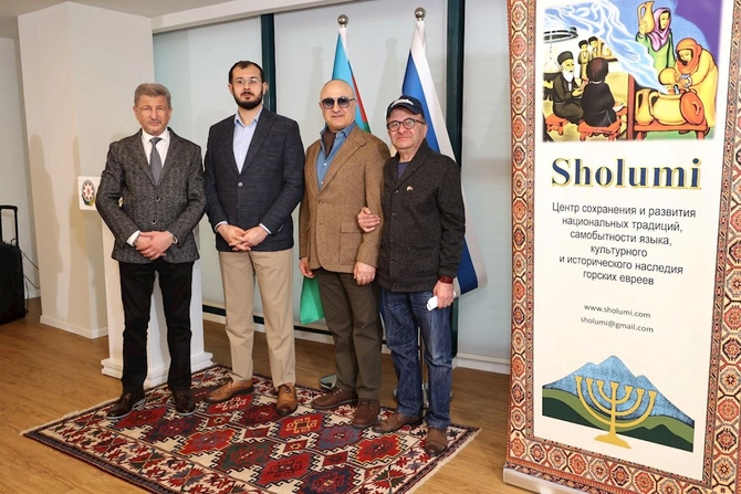 Tel-Əvivdə və Qüdsdə Azərbaycan-İsrail kinematoqrafçılarını birgə filmi təqdim olundu — FOTOLAR