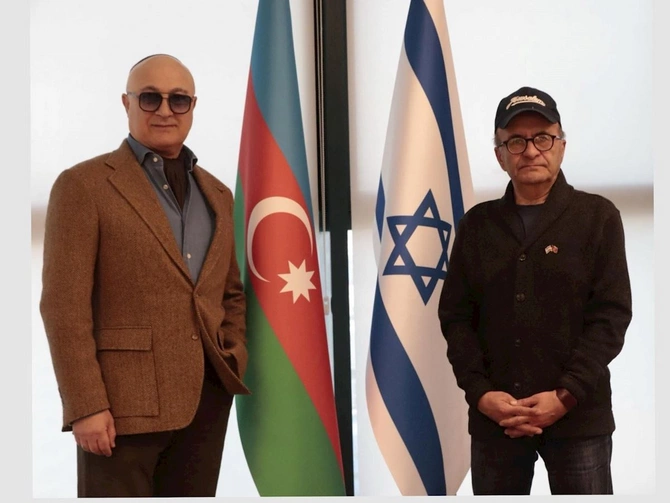 Tel-Əvivdə və Qüdsdə Azərbaycan-İsrail kinematoqrafçılarını birgə filmi təqdim olundu — FOTOLAR