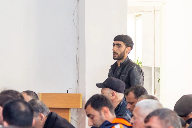 Rüstəm Xəlilov Marışlı kəndində səyyar görüş keçirdi — FOTOLAR