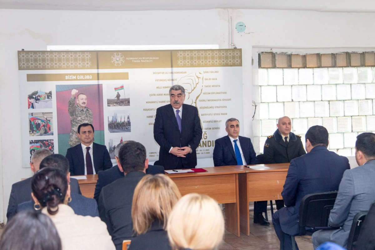 Rüstəm Xəlilov Marışlı kəndində səyyar görüş keçirdi — FOTOLAR