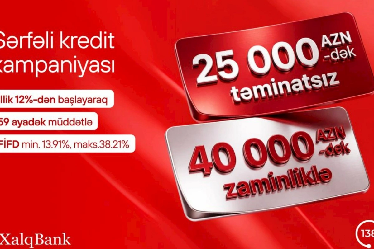 Sərfəli şərtlərlə istehlak krediti