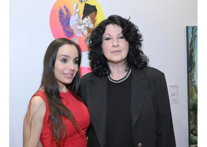 Leyla və Arzu Əliyevalar MAMA Ana təbiət beynəlxalq incəsənət sərgisində — FOTOLAR