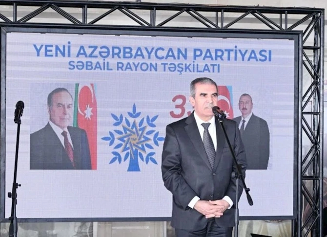 YAP Səbai rayon təşkilatının 33 illiyi qeyd olunub — FOTOLAR