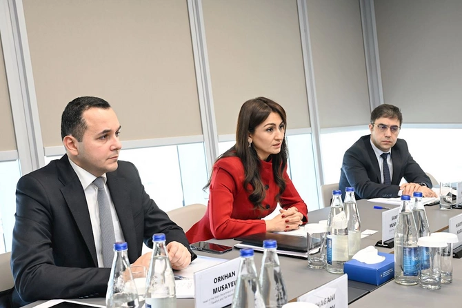 Asiya İnkişaf Bankının nümayəndələri ilə görüş keçirilib — FOTOLAR Asiya İnkişaf Bankının nümayəndələri ilə görüş keçirilib — FOTOLAR