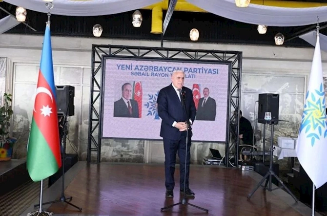 YAP Səbai rayon təşkilatının 33 illiyi qeyd olunub — FOTOLAR